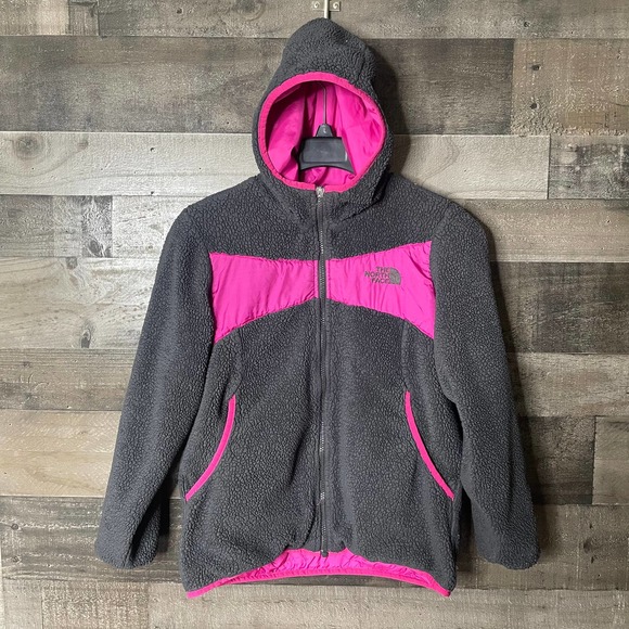 SOLD North Face Girls Reversible Perseus Jacket L - Picture 3 of 5